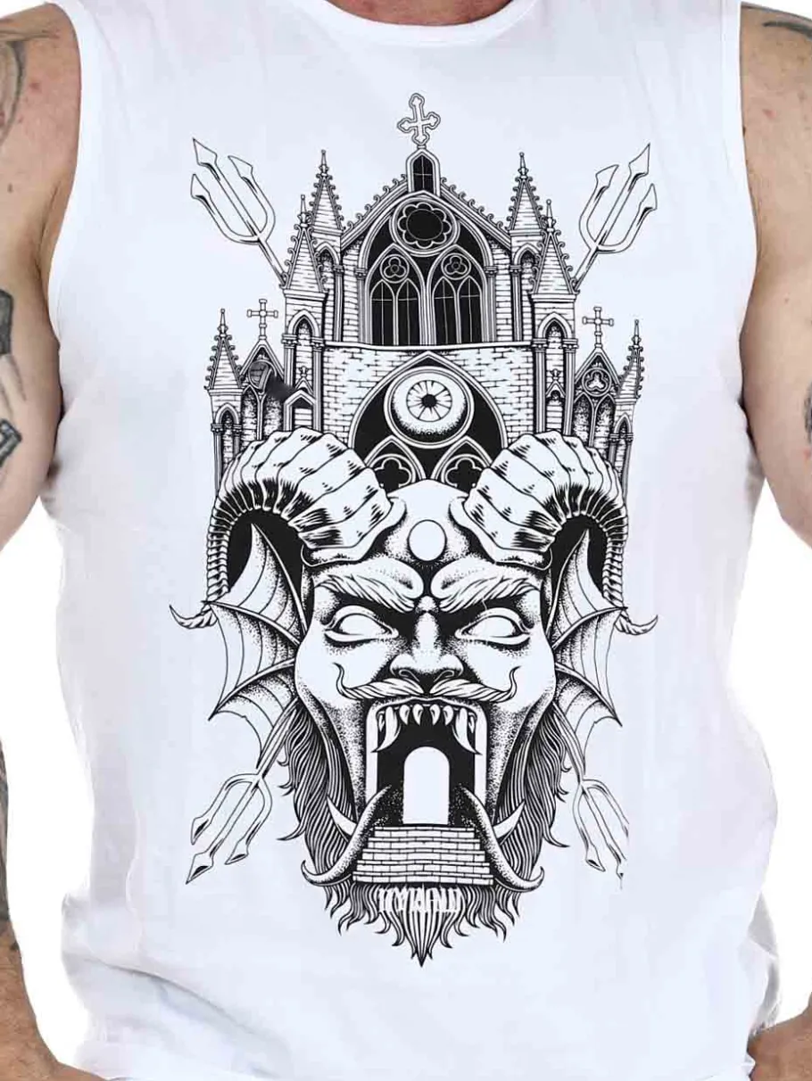 hyraw_temple_tanktop__hvi_2.webp Hyraw Temple Tanktop - Hvid^Rockdenim Best