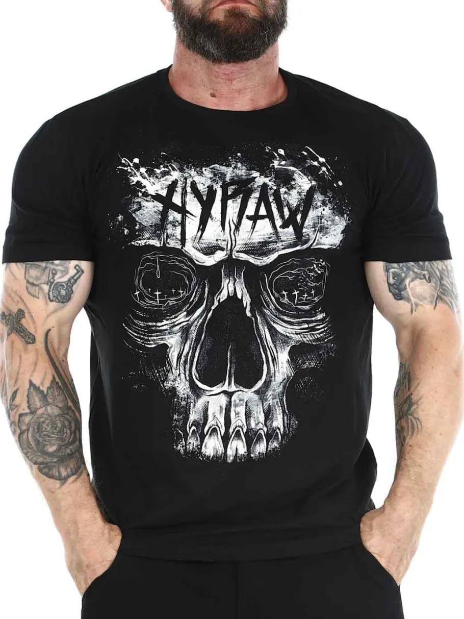 hyraw_terror_tshirt__sort_0.webp Hyraw Terror T-Shirt - Sort^Rockdenim New