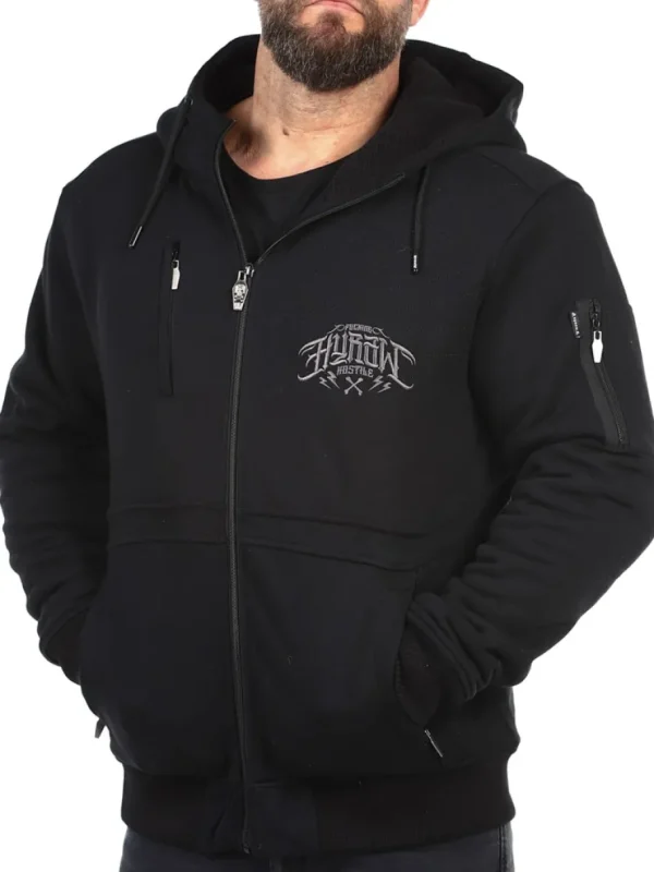 Thunderdome Jakke - Sort^Hyraw Online