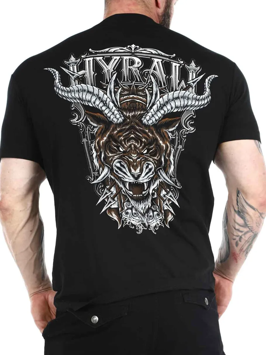 hyraw_tiger_tshirt__sort_0.webp Hyraw Tiger T-Shirt - Sort^Rockdenim Hot
