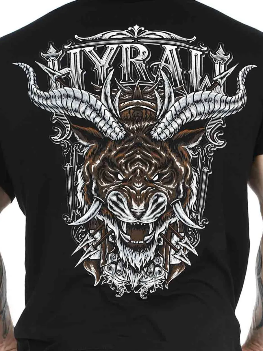 hyraw_tiger_tshirt__sort_2.webp Hyraw Tiger T-Shirt - Sort^Rockdenim Hot
