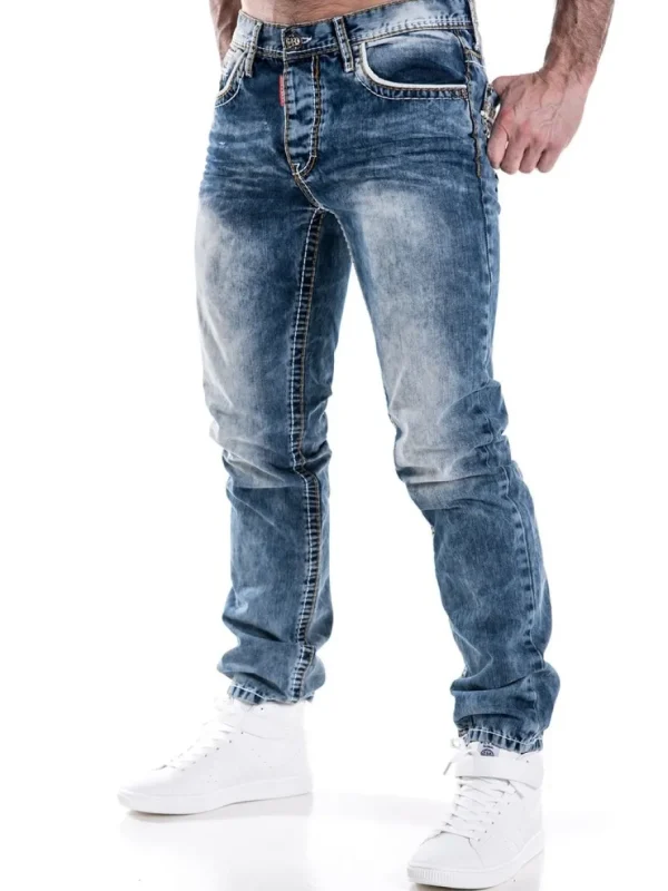 Industrial Jeans - Blå^Cipo & Baxx Fashion
