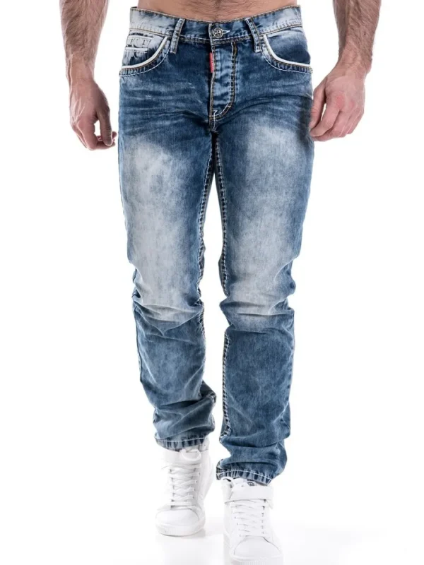 Industrial Jeans - Blå^Cipo & Baxx Fashion