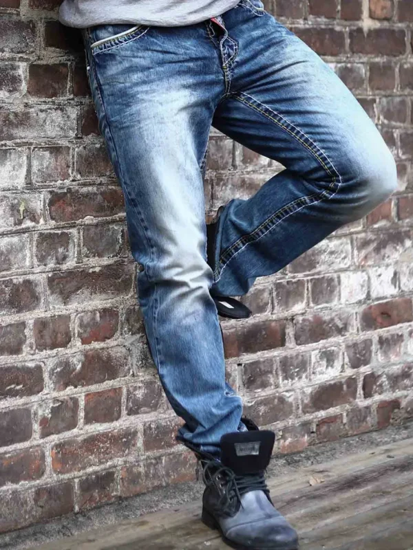 Industrial Jeans - Blå^Cipo & Baxx Fashion