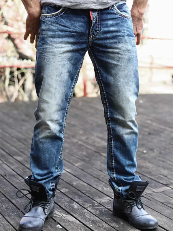 Industrial Jeans - Blå^Cipo & Baxx Fashion
