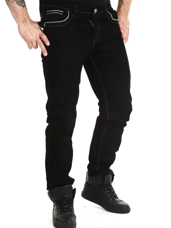 Industrial Jeans - Sort^Cipo & Baxx Fashion