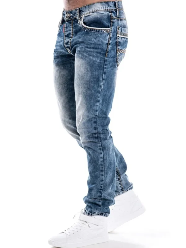 Industrial Jeans - Blå^Cipo & Baxx Fashion