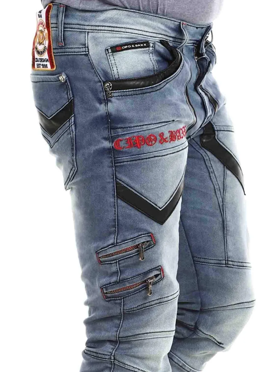 isidor_cipo__baxx_jeans___2.webp Isidor Jeans - Blå^Cipo & Baxx Hot