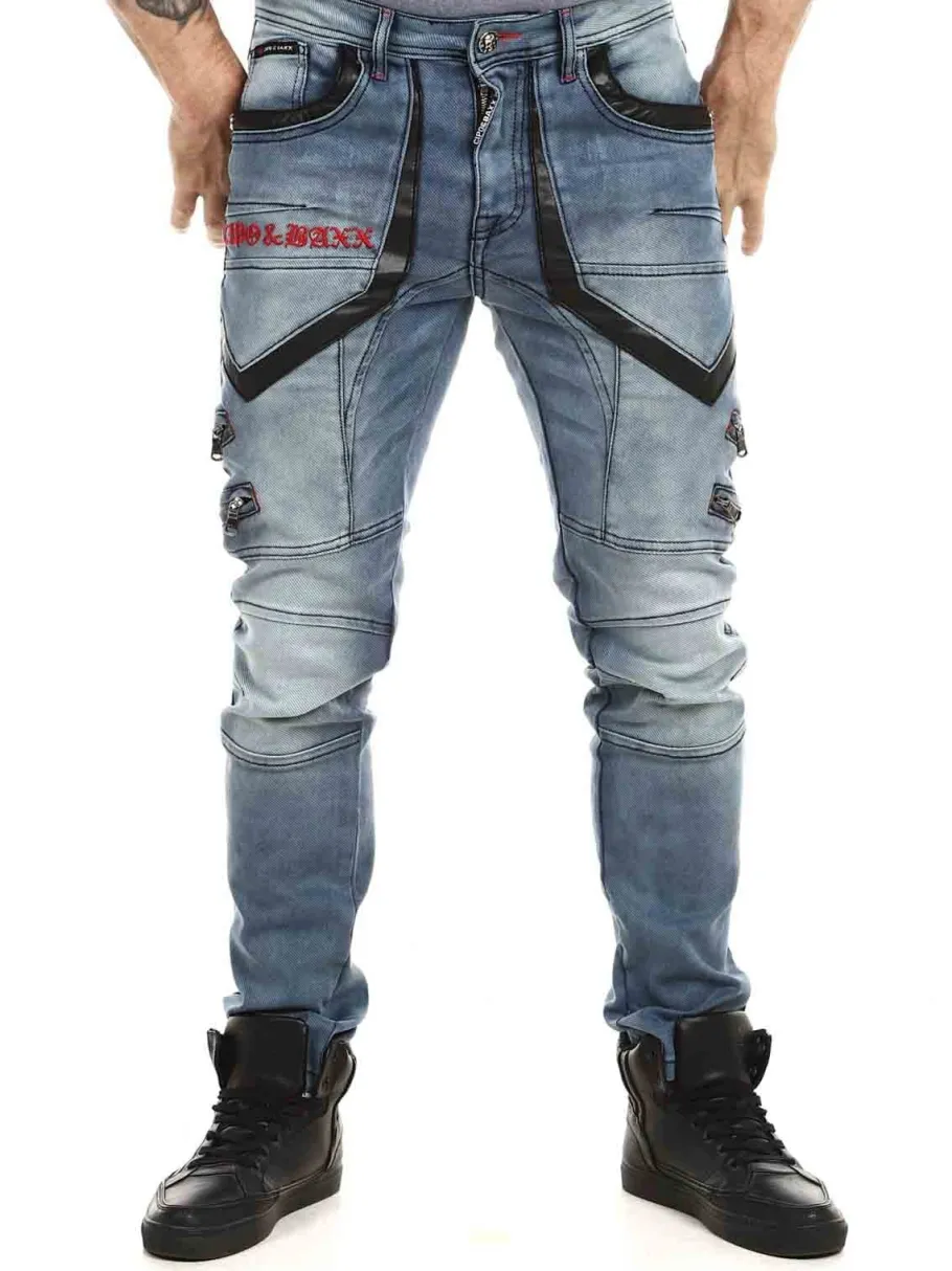 isidor_cipo__baxx_jeans___3.webp Isidor Jeans - Blå^Cipo & Baxx Hot