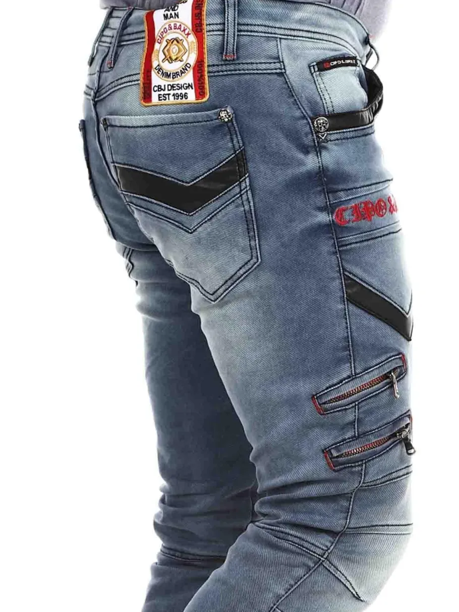 isidor_cipo__baxx_jeans___4.webp Isidor Jeans - Blå^Cipo & Baxx Hot