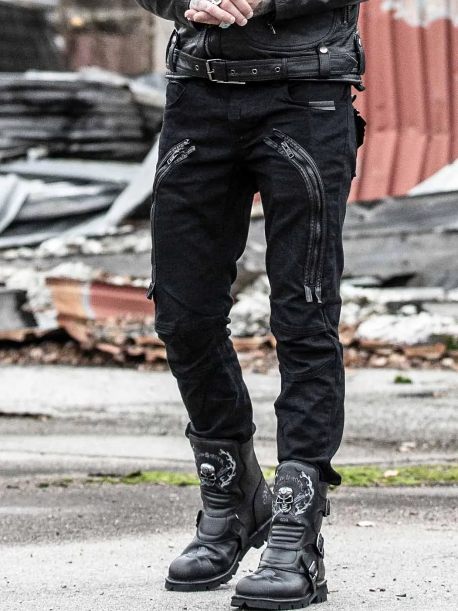 jericho_kingz_jeans__sort_3.webp Jericho Jeans - Sort^Kingz Discount