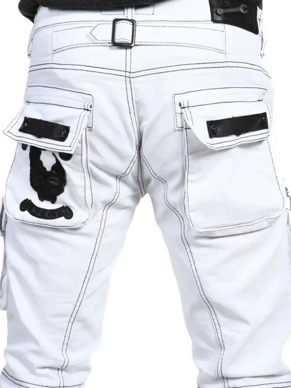 Jethro Jeans - Hvid^Kingz Discount