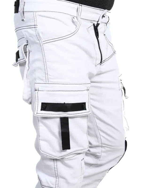 Jethro Jeans - Hvid^Kingz Discount