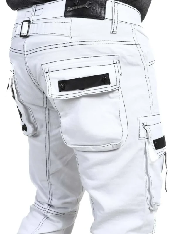 Jethro Jeans - Hvid^Kingz Discount