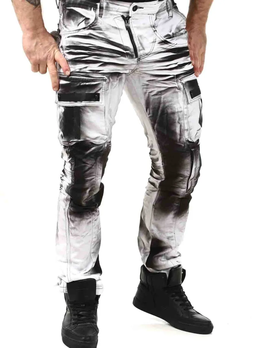 jethro_kingz_jeans__hvids_3.webp Jethro Jeans - Hvid/Sort^Kingz Fashion