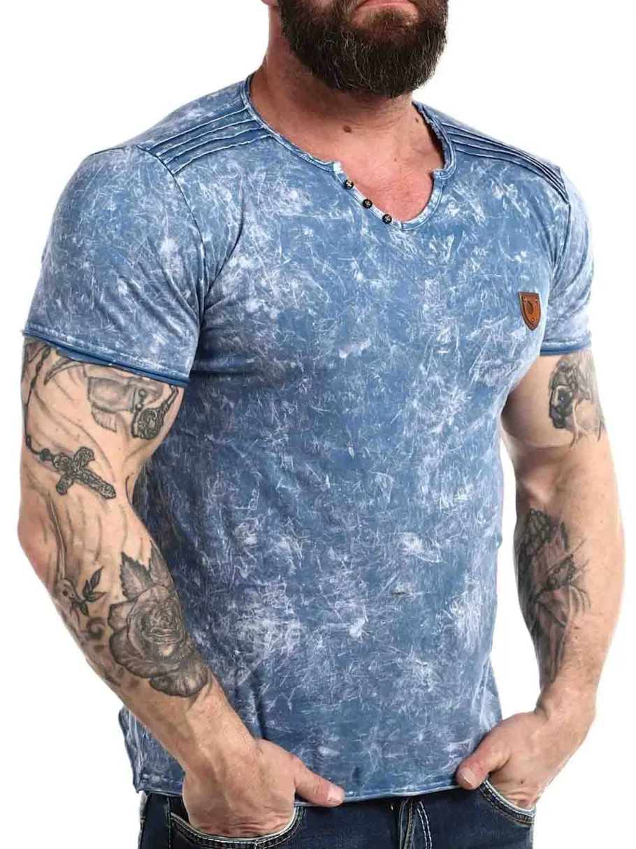 jetship_tshirt__bl_1.webp Jetship T-shirt - Blå^Cipo & Baxx Clearance