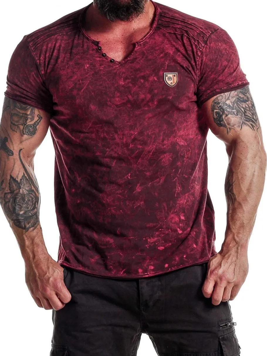 jetship_tshirt__vinrd_1.webp Jetship T-shirt - Vinrød^Cipo & Baxx Sale