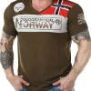 Jidney Geo Norway T-shirt - Khaki^Geographical Norway Online