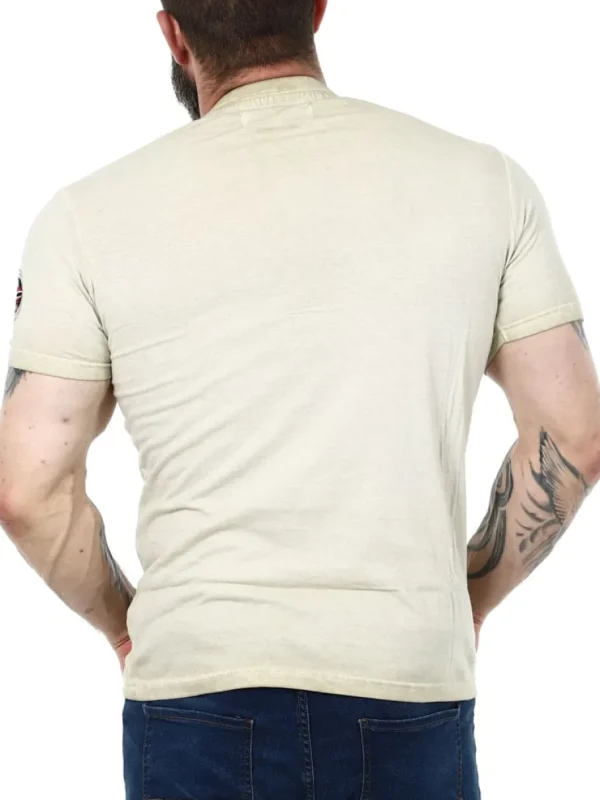 Joasis Geo Norway T-shirt - Beige^Geographical Norway Outlet