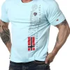 Jogo Geo Norway T-shirt - Lyseblå^Geographical Norway New