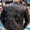 Johnny Cash Skindjakke - Sort^Gipsy New