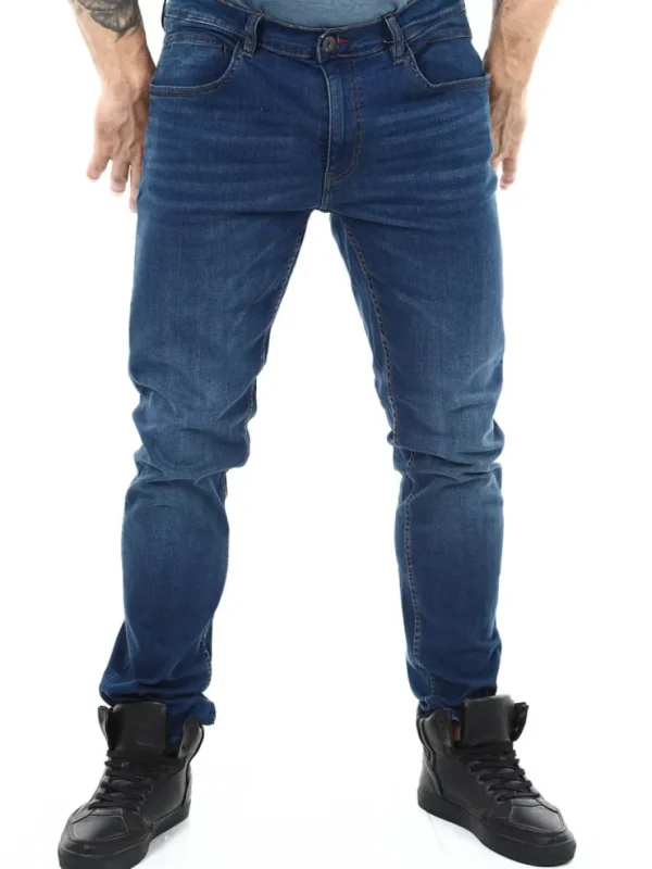 Juan FQ Jeans - Mørkeblå^Blend Clearance