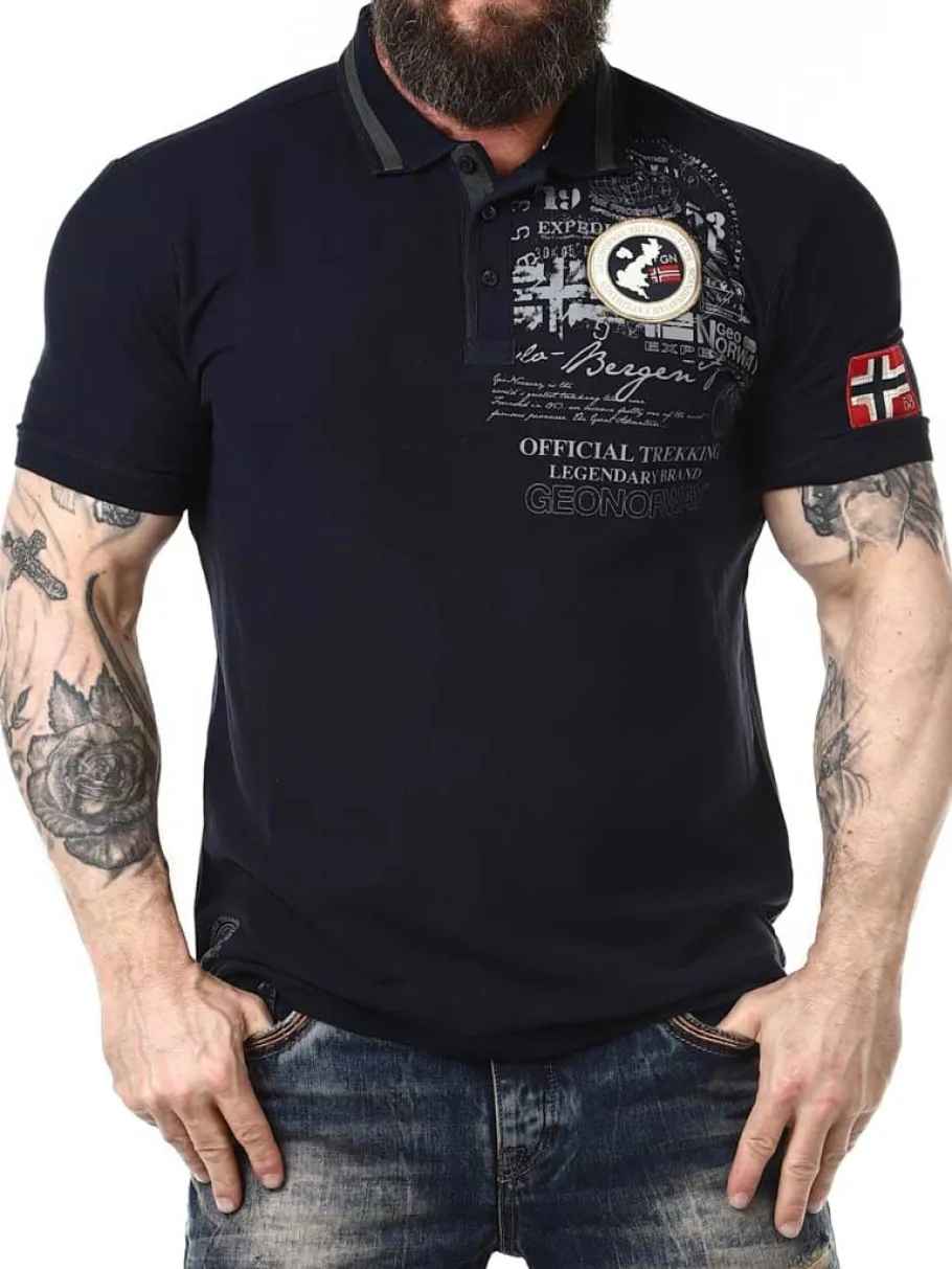 karuen_geo_norway_pik__mr_0.webp Karuen Geo Norway Piké - Mørkeblå^Geographical Norway Outlet