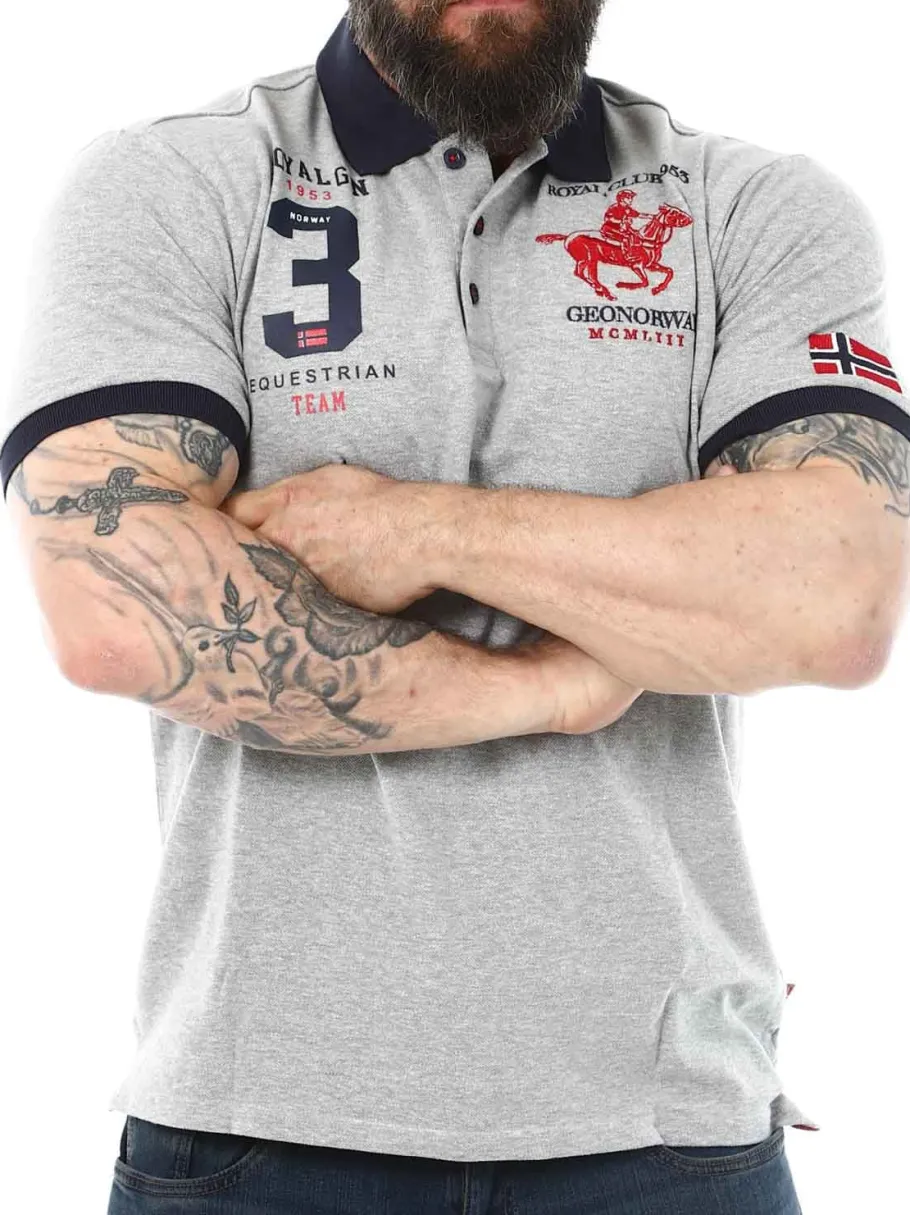 klub_geo_norway_pik__gr_3.webp Klub Geo Norway Piké - Grå^Geographical Norway Clearance