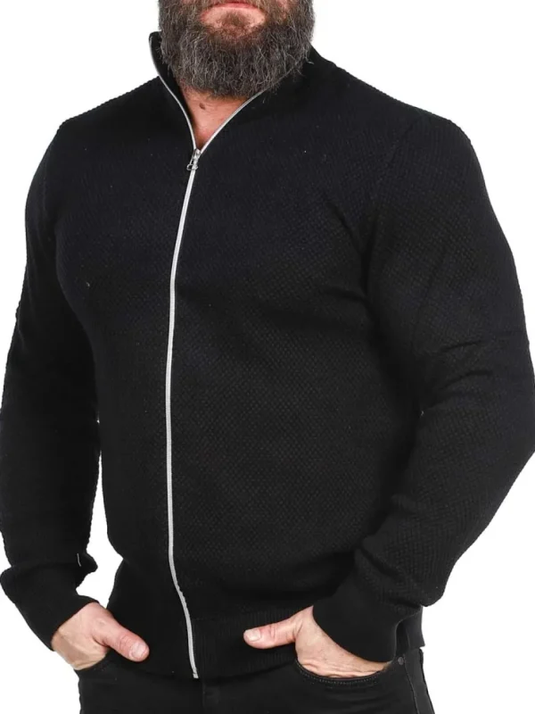 Kronstadt Erik Cardigan - Sort^Indicode Hot