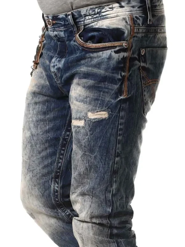 Linux Cipo & Baxx Jeans - Blå^Rockdenim New
