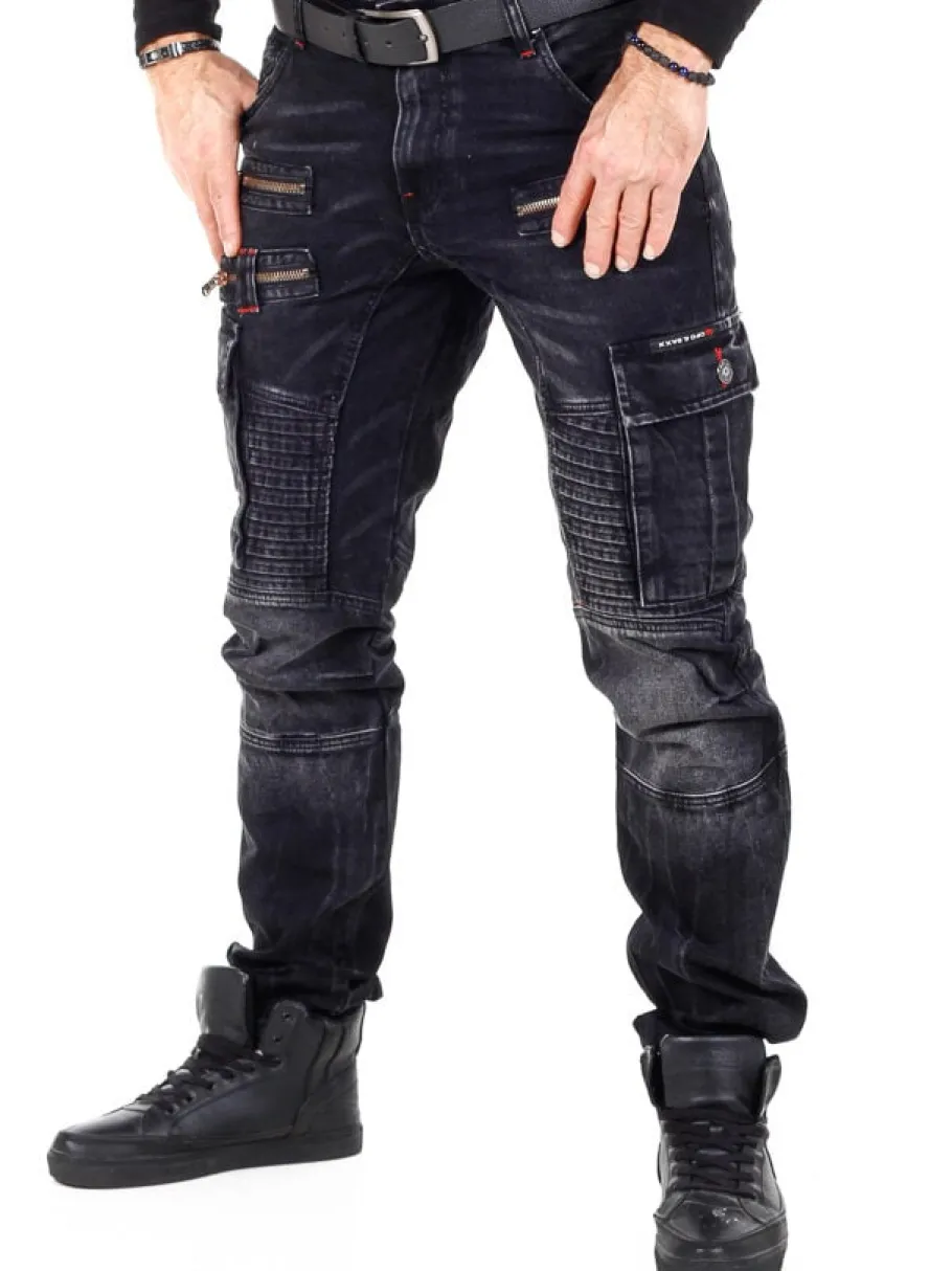 locarno_cipo__baxx_jeans__1-2.webp Locarno Jeans - Sort^Cipo & Baxx New