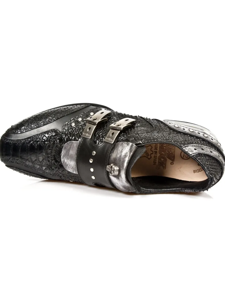 luxor_new_rock_sko__sort_4-1.webp Luxor Sko - Sort^New Rock Outlet