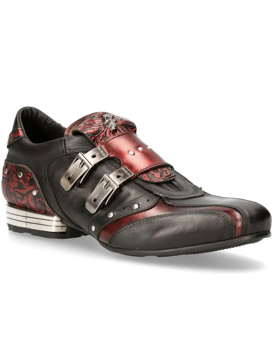 luxor_new_rock_sko__sortr_1.webp Luxor Sko - Sort/Rød^New Rock Hot