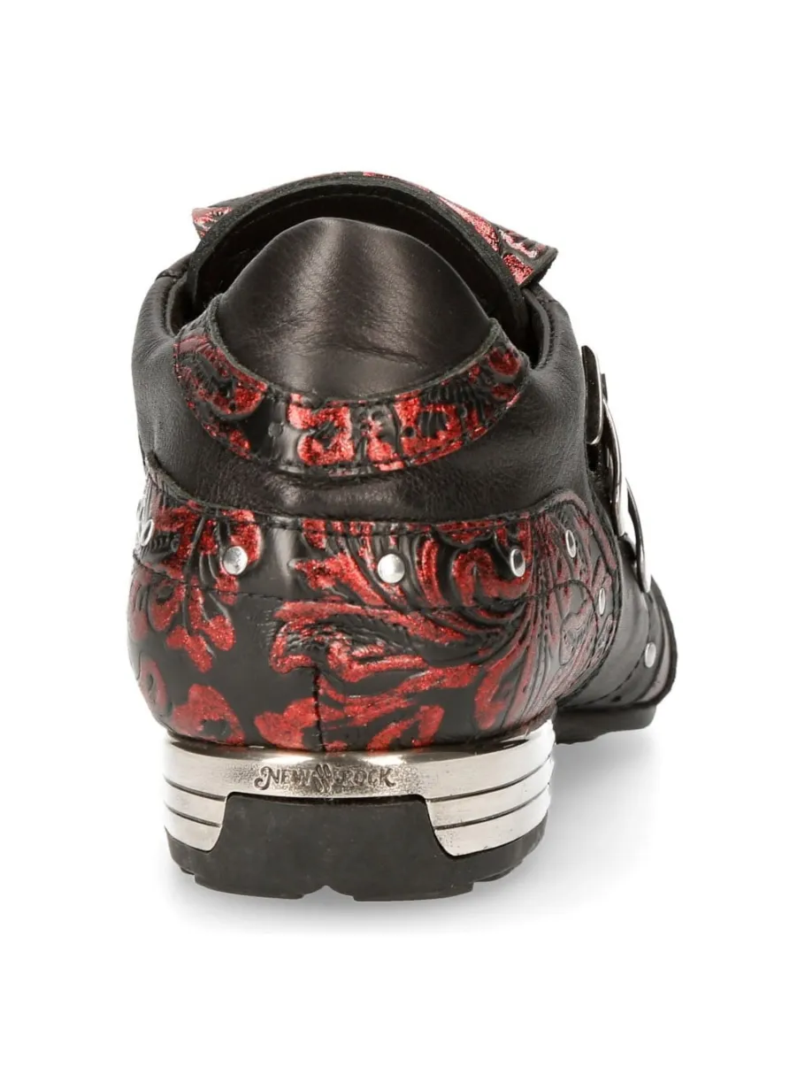 luxor_new_rock_sko__sortr_4.webp Luxor Sko - Sort/Rød^New Rock Hot