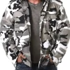 M65 Jakke - Hvid/Camo^Brandit Online