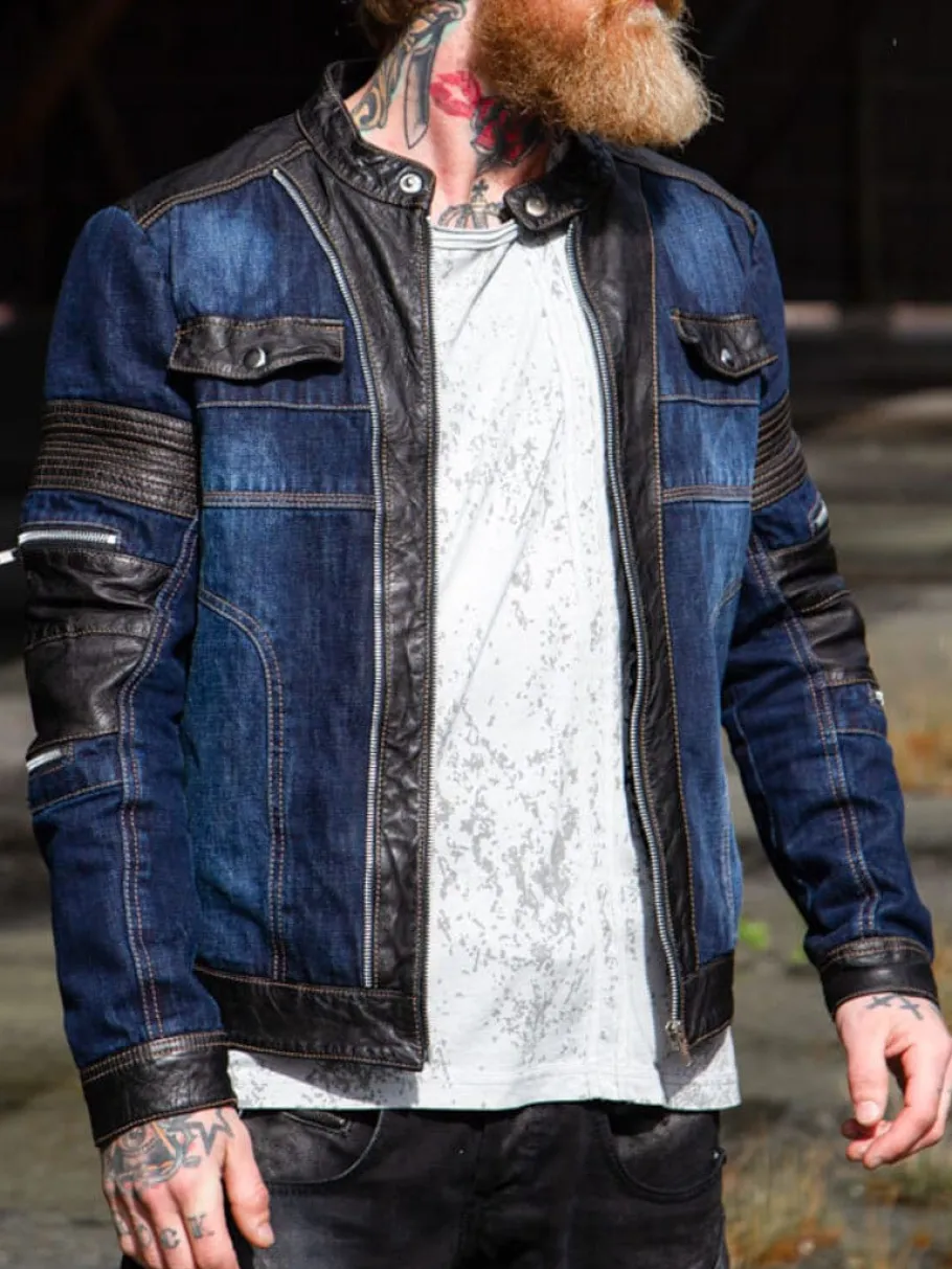 madina_rockdenim_denimjak_0.webp Madina Denimjakke - Blå^RockDenim New