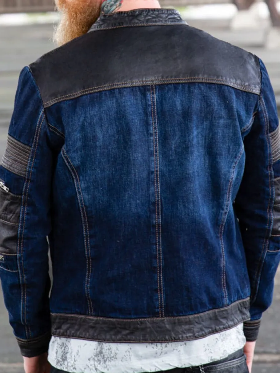madina_rockdenim_denimjak_1.webp Madina Denimjakke - Blå^RockDenim New