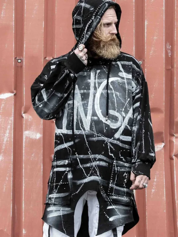 Masove Hoodie - Sort/Hvid^Kingz New