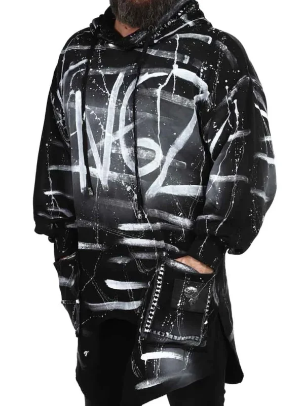 Masove Hoodie - Sort/Hvid^Kingz New