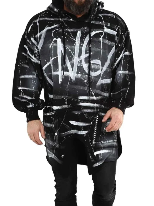 Masove Hoodie - Sort/Hvid^Kingz New