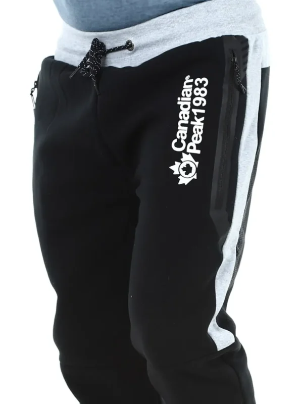 Menghini Canadian Peak Sweatpants - Sort^Geographical Norway Hot