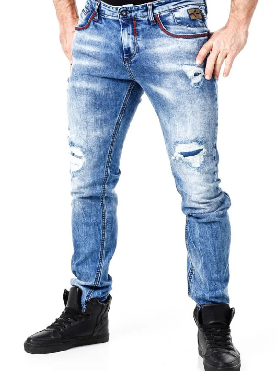 mino_rusty_neal_jeans__ly_0.webp Mino Jeans - Lyseblå^Rusty Neal Clearance