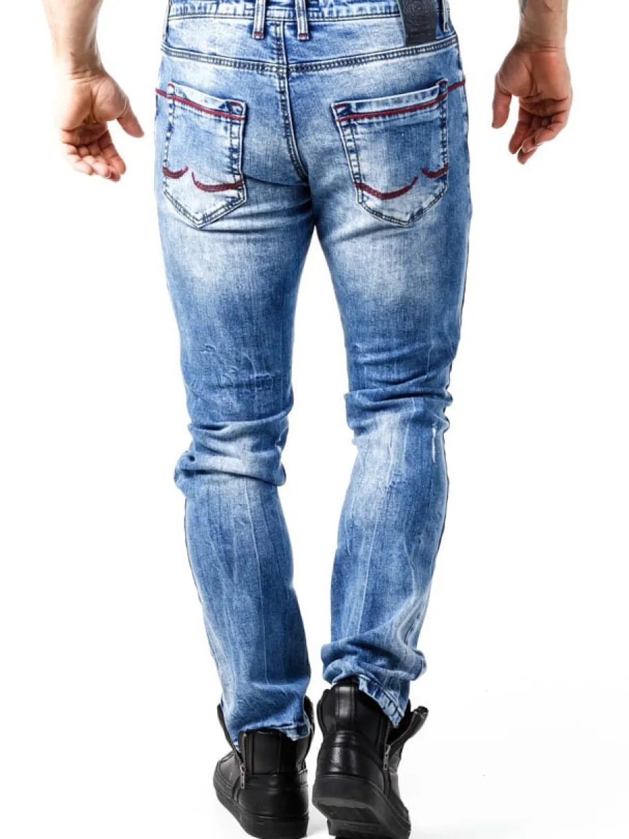 mino_rusty_neal_jeans__ly_1.webp Mino Jeans - Lyseblå^Rusty Neal Clearance