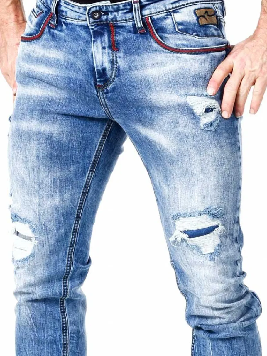 mino_rusty_neal_jeans__ly_2.webp Mino Jeans - Lyseblå^Rusty Neal Clearance