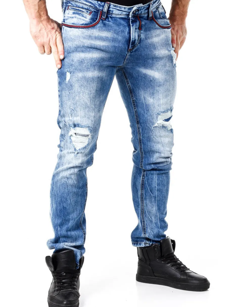 mino_rusty_neal_jeans__ly_3.webp Mino Jeans - Lyseblå^Rusty Neal Clearance