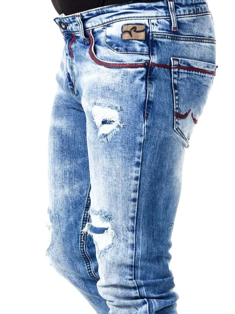 mino_rusty_neal_jeans__ly_5.webp Mino Jeans - Lyseblå^Rusty Neal Clearance