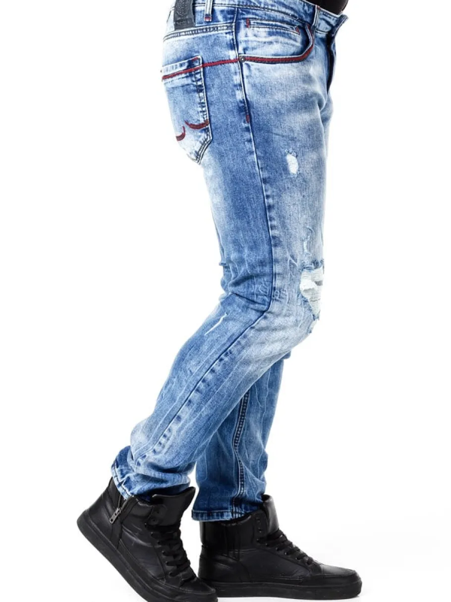 mino_rusty_neal_jeans__ly_7.webp Mino Jeans - Lyseblå^Rusty Neal Clearance