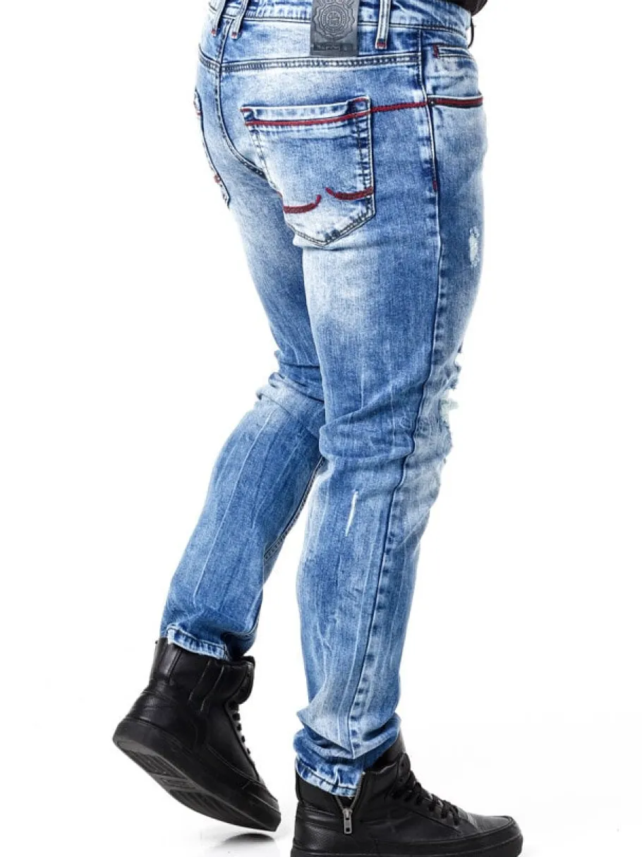 mino_rusty_neal_jeans__ly_8.webp Mino Jeans - Lyseblå^Rusty Neal Clearance
