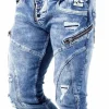 Mori Jeans - Mellemblå^Rusty Neal Sale