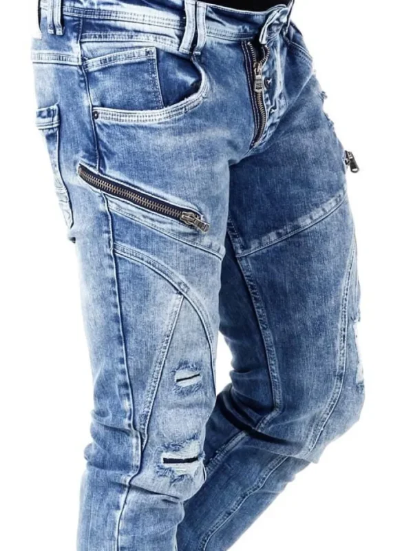 Mori Jeans - Mellemblå^Rusty Neal Sale